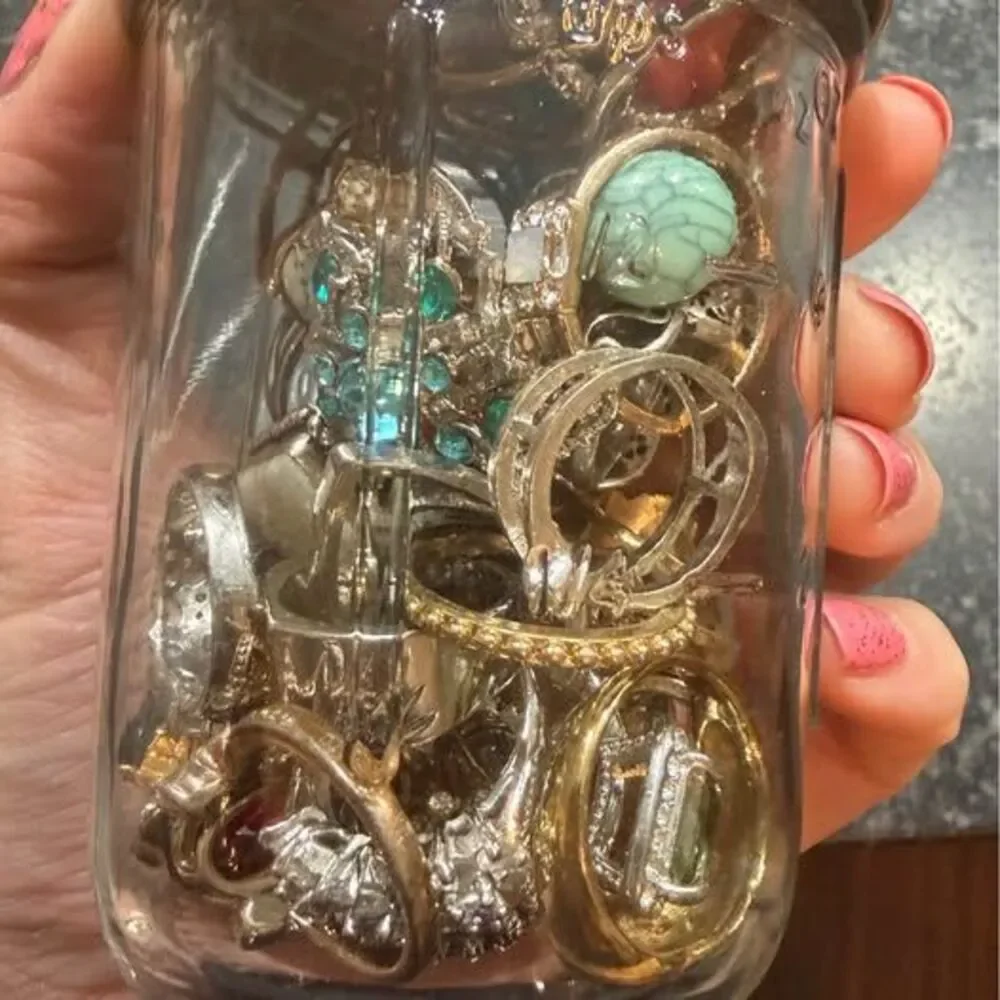 Mystery Ring Jewelry Jar